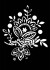 Stencil A4 Blomster Buket