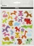 Stickers - Ballondyr - Ark 15X16 5 Cm - 1 Ark