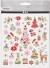Stickers - Romantisk Jul - Ark 15X16 5 Cm - 1 Ark