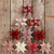 Stjernestrimler - L 44 78 Cm - Ø 6 5 11 5 Cm - B 15 25 Mm - Glitter Lak -