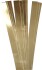 Stjernestrimler - L 73 Cm - Ø 11 5 Cm - B 25 Mm - Guld - 100 Strimler