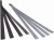 Stjernestrimler Mglitter Sortsølv 15X420Mm 8Stk - Syrefri