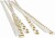 Strimler Selvklæbende Guld Motiver 15X420Mm 6Stk - Syrefri
