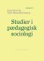 Studier I Pædagogisk Sociologi