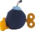 Super Mario Bamse - Bob-Bomb - 13 Cm