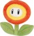 Super Mario Bamse - Flower Of Fire - 18 Cm