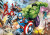 Marvel Puslespil - Avengers - Super Color - Clementoni - 180 Brikker