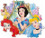 Disney Princess Puslespil - Super Color - 180 Brikker