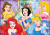 Disney Princess Puslespil - Super Color - 180 Brikker