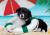 Clementoni Puslespil - Hund På Strand - Super Color - 104 Brikker