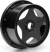 Super Star Wheel Black Front 120X60Mm2Pcs - Hp3221 - Hpi Racing