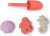 Swim Essentials - Sandsæt 5 Dele Silikone - Shell Tastic