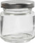 Sylteglas Med Skruelåg - 100 Ml - 6 5X5 7 Cm - 12 Stk