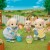 Sylvanian Families - Flora Kanin Bror Og Søster - Havesæt - 5736