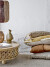 Bloomingville - Tano Pendel Flet Lampe - Natur - Søgræs
