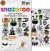 Tatoveringer Halloween Cute 20Stk Ass - 1198315 - Snazaroo