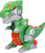Teamsterz - Robo Wreckerz - Mega Rex - Med 1 Bil