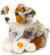 Teddy Hermann - Australsk Hyrde Hund Hvalp - 22 Cm - Bamse