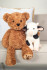 Teddy Hermann - Bamse Bjørn Med Poter - Brun - 45 Cm