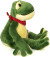 Teddy Hermann - Frø Bamse Med Bandana - 28 Cm