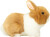 Teddy Hermann - Kanin Bamse - Beige Og Hvid - 23 Cm