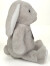 Teddy Hermann - Kanin Bamse - Abby - Grå - 32 Cm