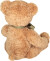 Teddy Hermann - Klassisk Teddybjørn Bamse Med Lys - 37 Cm