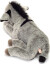 Teddy Hermann - Æsel Bamse - Grå - Liggende - 50 Cm