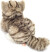 Teddy Hermann - Kat Bamse - Grå - Liggende - 20 Cm