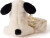 Teddy Hermann - Nusseklud - Hund Sort-Hvid