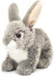 Teddy Hermann - Kanin Bamse - Grå - Siddende - 18 Cm