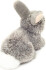 Teddy Hermann - Kanin Bamse - Grå - Siddende - 18 Cm