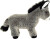 Teddy Hermann - Æsel Bamse - Grå - Stående - 27 Cm