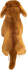 Teddy Hermann - Stående Gravhund 32 Cm