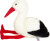 Teddy Hermann - Stork 23 Cm