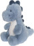 Teddykompaniet - Teddy Dinos Dinoen Rex Blå 25 Cm - Tk4220
