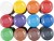 Temperamaling - Mat - Halvdækkende - Assorteret - 12X500 Ml