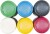 Temperamaling - Mat - Halvdækkende - Assorteret - 6X500 Ml