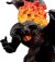 Ringenes Herre Trilogien - Balrog I Moria Miniature Statue Figur
