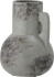Bloomingville - Tias Vase - Grå - Keramik - H 23 Cm