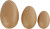 To-Delte Æg - L 12 15 18 Cm - 3 Stk