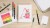 Tombow - Watercoloring Canvas Set Floral Letters
