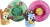 Toomies - Bluey Splash Float - Assorteret