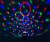 Top Light - Led Diskolys Party Ball Med Fjernbetjening - Vn 71209