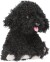 Top Model - Hunde Bamse - Sort - 16 Cm