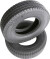 Tamiya - Truck Tires - Lastbil Dæk - Hard - 22 Mm - 2 Stk - 56527