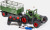 Mx - Tractor Z6951Aw - Fjernstyret Rc Traktor Med Trailer - Grøn