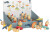 Træ Snurretop Stribet - Assorteret - 1 Stk