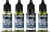 Vallejo 77266 - True Metallic Metal - Amber Green Paint 4X18 Ml