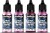 Vallejo 77261 - True Metallic Metal - Crimson Magenta 4X18 Ml